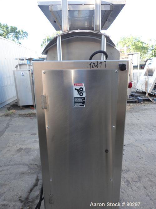 Used Stainless Steel Magna High Speed Single Arm Mixer, Model 50H-4C1, approximate 10 gallon/50 pound working capacity