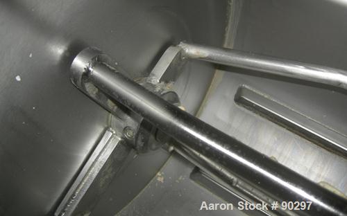 Used Stainless Steel Magna High Speed Single Arm Mixer, Model 50H-4C1, approximate 10 gallon/50 pound working capacity