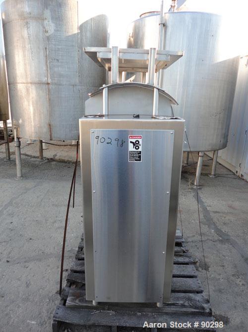 Used Stainless Steel Magna High Speed Single Arm Mixer, Model 50H-4C1, approximate 10 gallon/50 pound working capacity