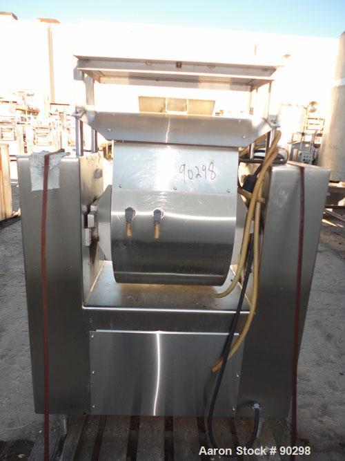 Used Stainless Steel Magna High Speed Single Arm Mixer, Model 50H-4C1, approximate 10 gallon/50 pound working capacity