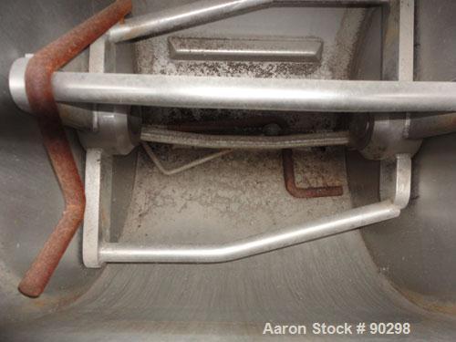 Used Stainless Steel Magna High Speed Single Arm Mixer, Model 50H-4C1, approximate 10 gallon/50 pound working capacity