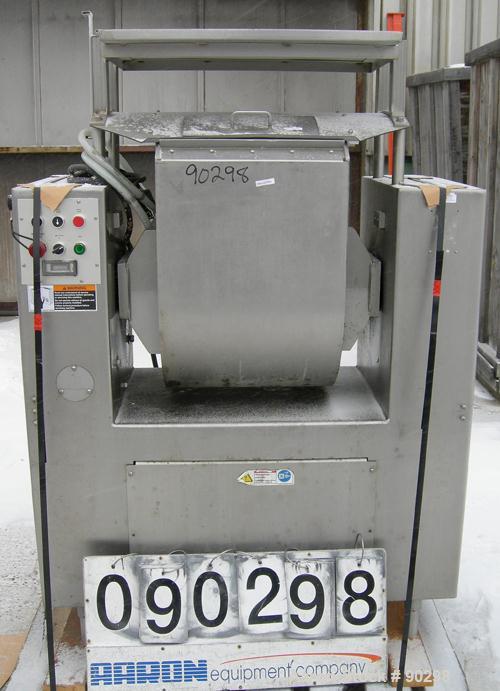 Used Stainless Steel Magna High Speed Single Arm Mixer, Model 50H-4C1, approximate 10 gallon/50 pound working capacity