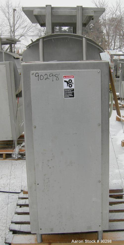 Used Stainless Steel Magna High Speed Single Arm Mixer, Model 50H-4C1, approximate 10 gallon/50 pound working capacity