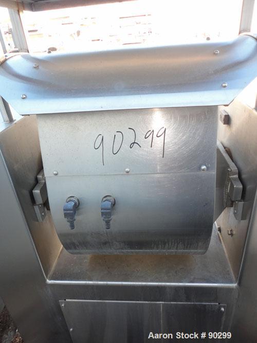 Used Stainless Steel Magna High Speed Single Arm Mixer, Model 50H-4C1, approximate 10 gallon/50 pound working capacity
