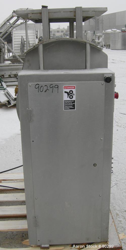 Used Stainless Steel Magna High Speed Single Arm Mixer, Model 50H-4C1, approximate 10 gallon/50 pound working capacity