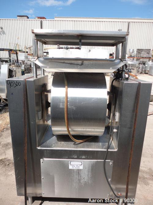 Used Stainless Steel Magna High Speed Single Arm Mixer, Model 50H-4C1, approximate 10 gallon/50 pound working capacity