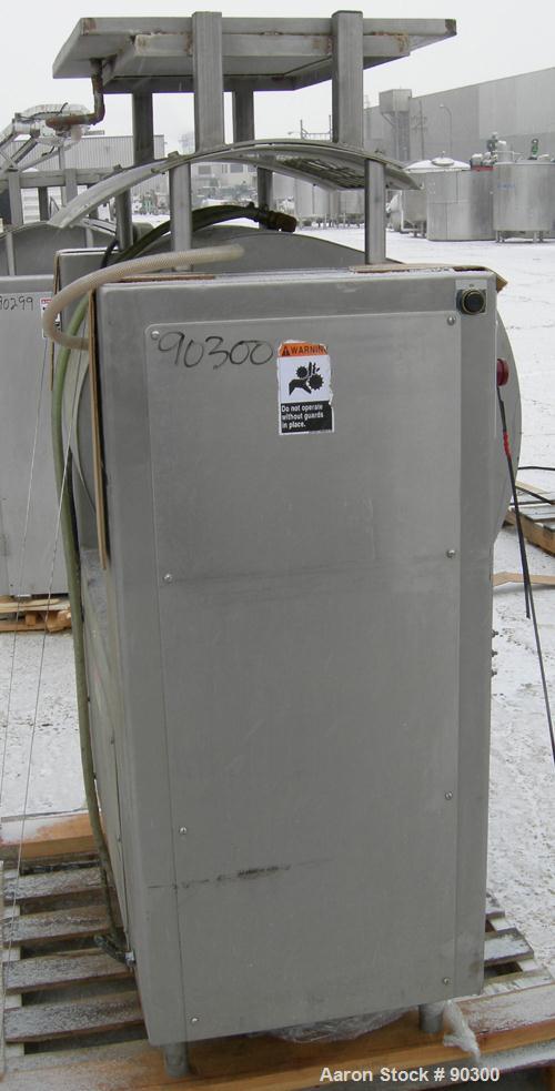 Used Stainless Steel Magna High Speed Single Arm Mixer, Model 50H-4C1, approximate 10 gallon/50 pound working capacity