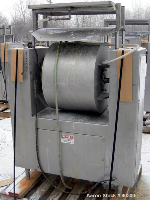 Used Stainless Steel Magna High Speed Single Arm Mixer, Model 50H-4C1, approximate 10 gallon/50 pound working capacity