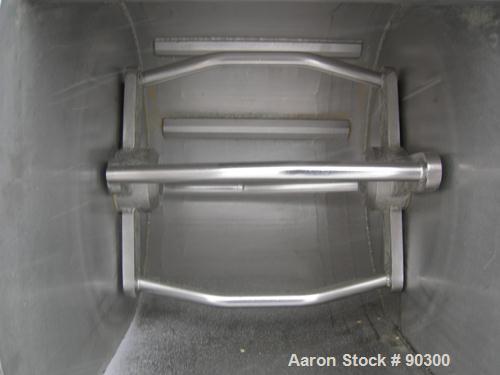 Used Stainless Steel Magna High Speed Single Arm Mixer, Model 50H-4C1, approximate 10 gallon/50 pound working capacity