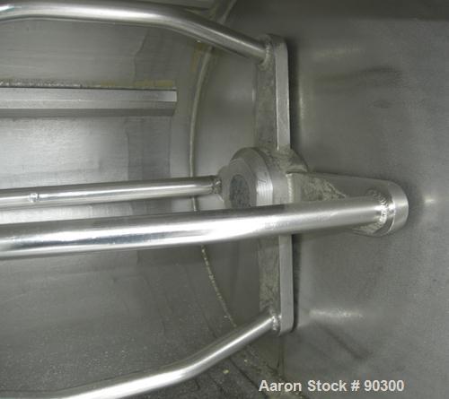 Used Stainless Steel Magna High Speed Single Arm Mixer, Model 50H-4C1, approximate 10 gallon/50 pound working capacity