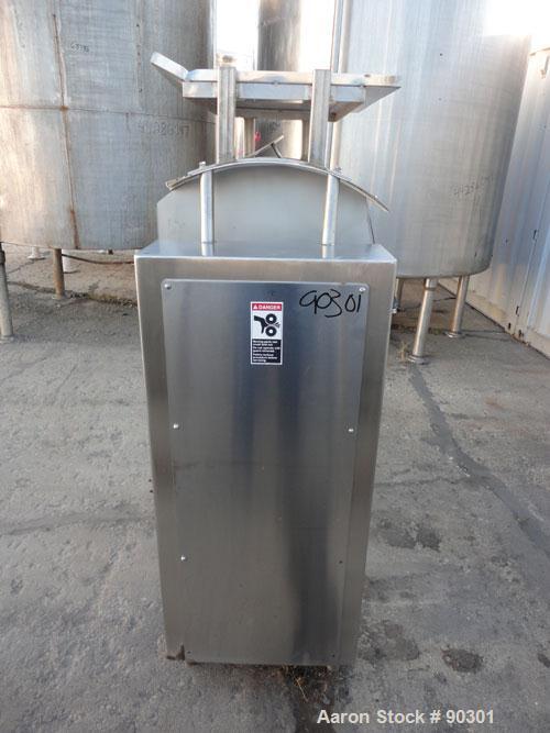Used Stainless Steel Magna High Speed Single Arm Mixer, Model 50H-4C1, approximate 10 gallon/50 pound working capacity