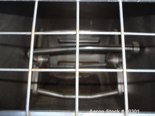 Used Stainless Steel Magna High Speed Single Arm Mixer, Model 50H-4C1, approximate 10 gallon/50 pound working capacity