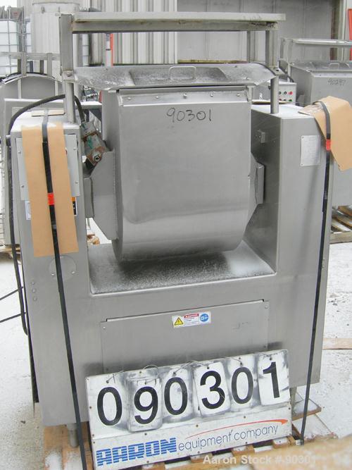 Used Stainless Steel Magna High Speed Single Arm Mixer, Model 50H-4C1, approximate 10 gallon/50 pound working capacity