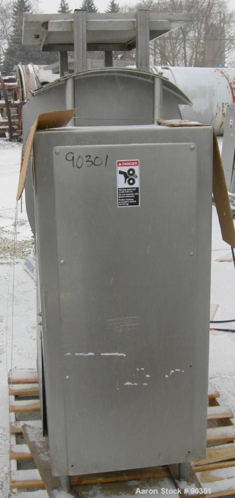Used Stainless Steel Magna High Speed Single Arm Mixer, Model 50H-4C1, approximate 10 gallon/50 pound working capacity
