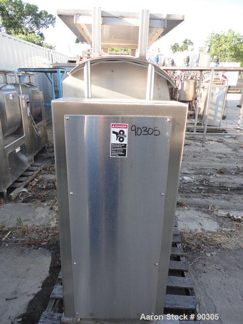 Used Stainless Steel Magna High Speed Single Arm Mixer, Model 50H-4C1, approximate 10 gallon/50 pound working capacity
