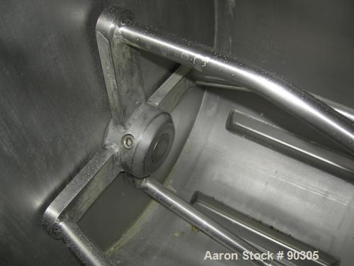 Used Stainless Steel Magna High Speed Single Arm Mixer, Model 50H-4C1, approximate 10 gallon/50 pound working capacity