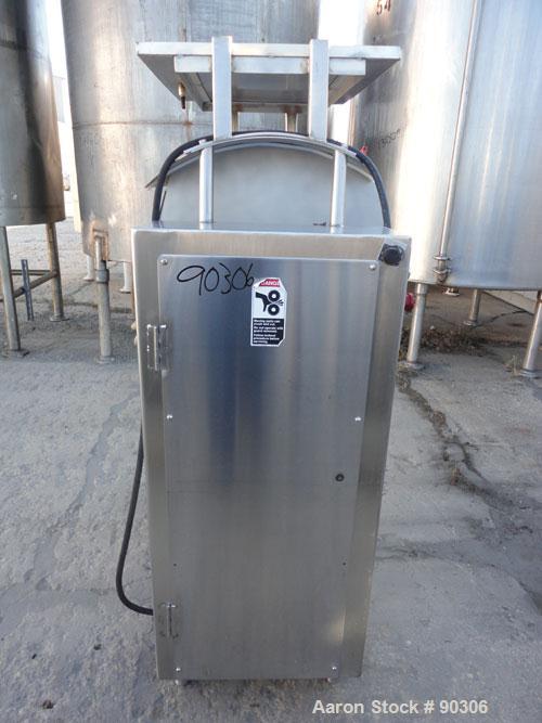 Used- Stainless Steel Magna High Speed Single Arm Mixer, Model 50H-4C1, approximate 10 gallon/50 pound working capacity