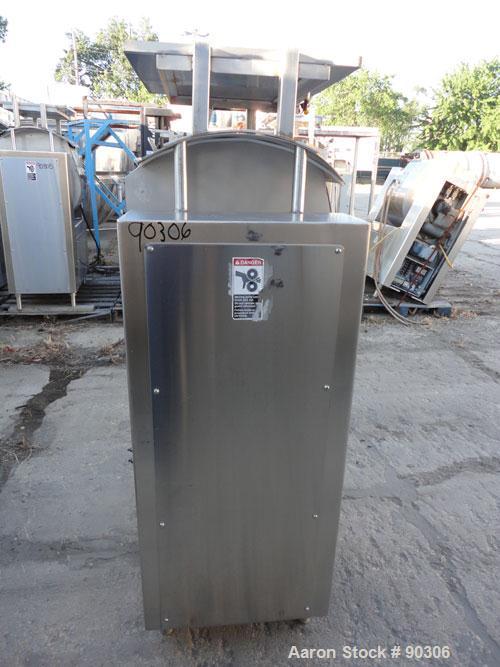 Used- Stainless Steel Magna High Speed Single Arm Mixer, Model 50H-4C1, approximate 10 gallon/50 pound working capacity