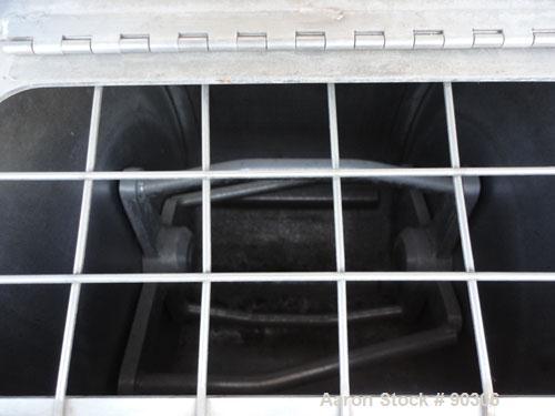 Used Stainless Steel Magna High Speed Single Arm Mixer, Model 50H-4C1, approximate 10 gallon/50 pound working capacity