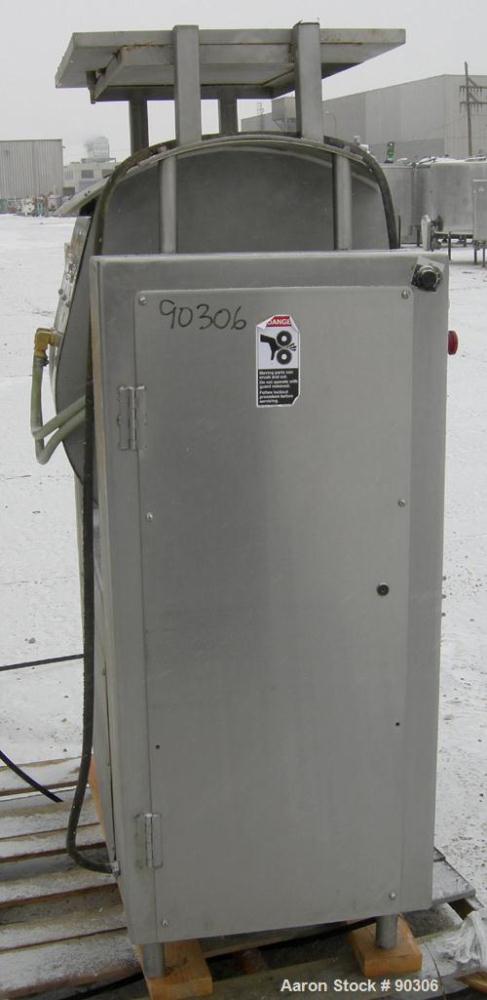 Used Stainless Steel Magna High Speed Single Arm Mixer, Model 50H-4C1, approximate 10 gallon/50 pound working capacity
