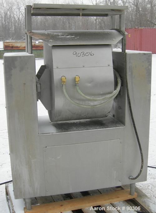 Used- Stainless Steel Magna High Speed Single Arm Mixer, Model 50H-4C1, approximate 10 gallon/50 pound working capacity