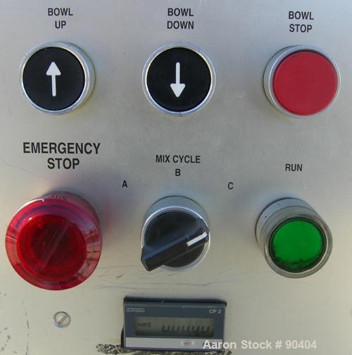 Used Magna High Speed Single Arm Mixer, Model 50H-4C1