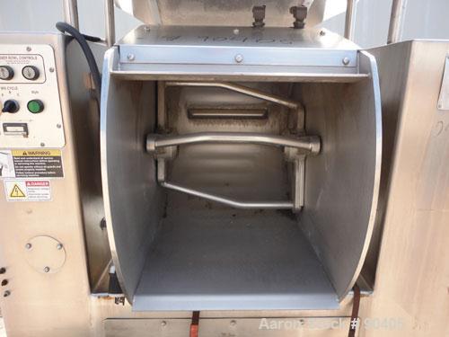 Used Stainless Steel Magna High Speed Single Arm Mixer, Model 50H-4C1