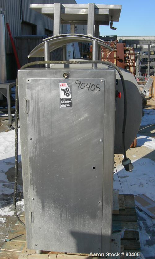 Used Stainless Steel Magna High Speed Single Arm Mixer, Model 50H-4C1