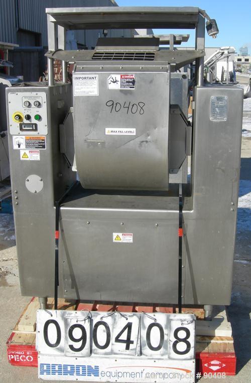 Used Stainless Steel Magna High Speed Single Arm Mixer, Model 50H-4C1