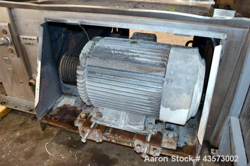 Used Stainless Steel Oshikiri Model HM1000FJ Horizontal Mixer