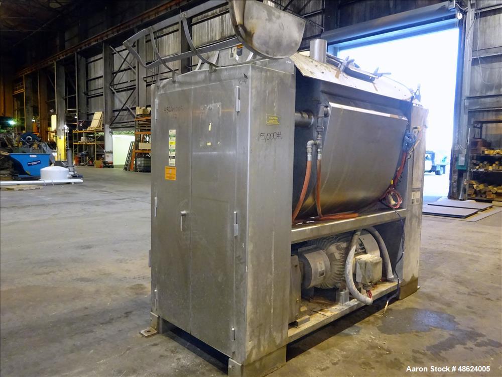 Used Peerless Single Sigma Arm Mixer, Model SD7HD, 304 Stainless Steel.