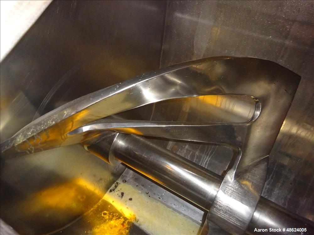 Used Peerless Single Sigma Arm Mixer, Model SD7HD, 304 Stainless Steel.