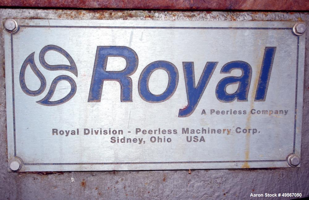 Used Royal Peerless Single Arm Dough Mixer, Model 7SD
