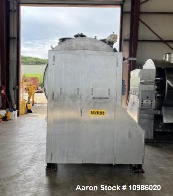 Used Peerless SD9 Single Arm Mixer – 2,800 lb Capacity, Twin Tilt, All Stainless, 75 HP