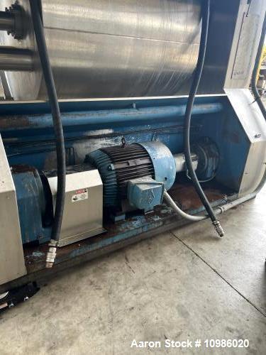 Used Peerless SD9 Single Arm Mixer – 2,800 lb Capacity, Twin Tilt, All Stainless, 75 HP