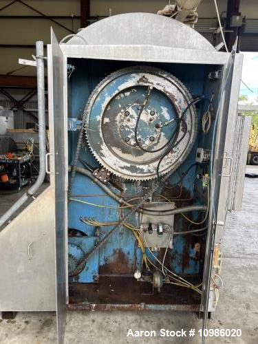 Used Peerless SD9 Single Arm Mixer – 2,800 lb Capacity, Twin Tilt, All Stainless, 75 HP
