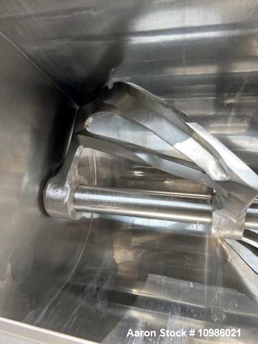 Used Peerless 9SD Single Arm Mixer – 2,800 lb Capacity, All Stainless, 75 HP with Allen Bradley Controls