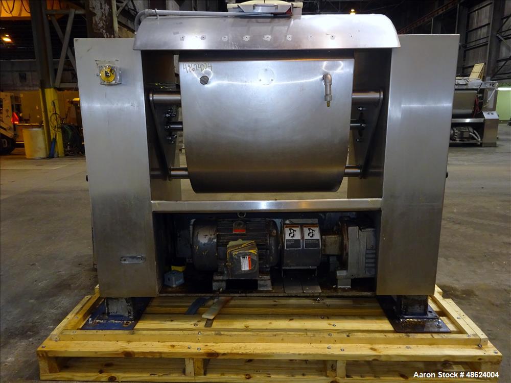 Used Peerless Single Arm Mixer, Model SD 3, Stainless Steel.