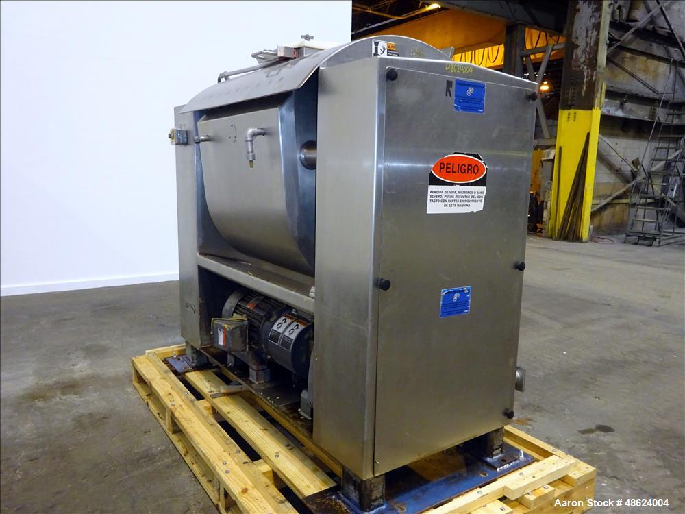 Used Peerless Single Arm Mixer, Model SD 3, Stainless Steel.