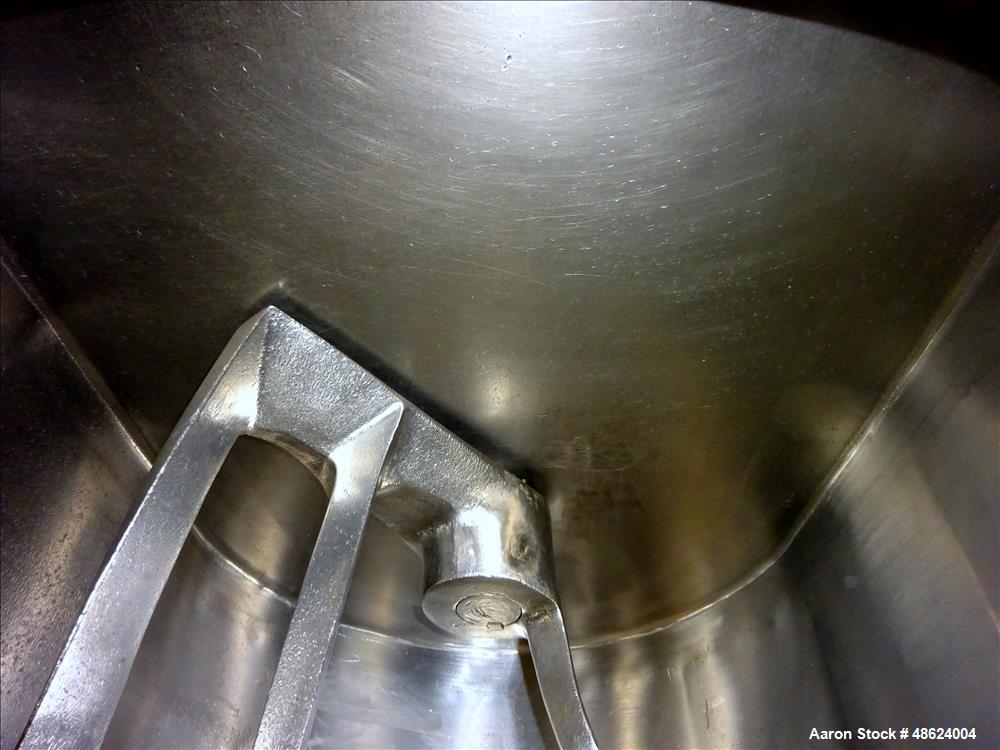Used Peerless Single Arm Mixer, Model SD 3, Stainless Steel.
