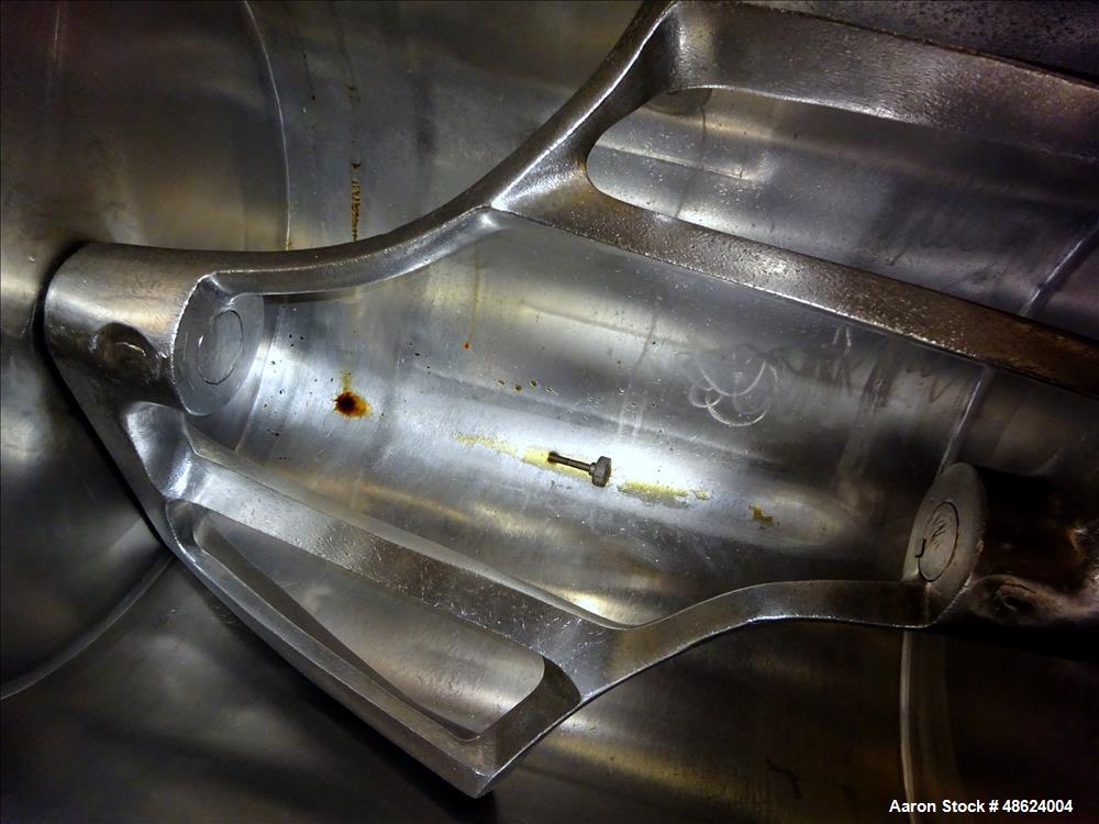 Used Peerless Single Arm Mixer, Model SD 3, Stainless Steel.
