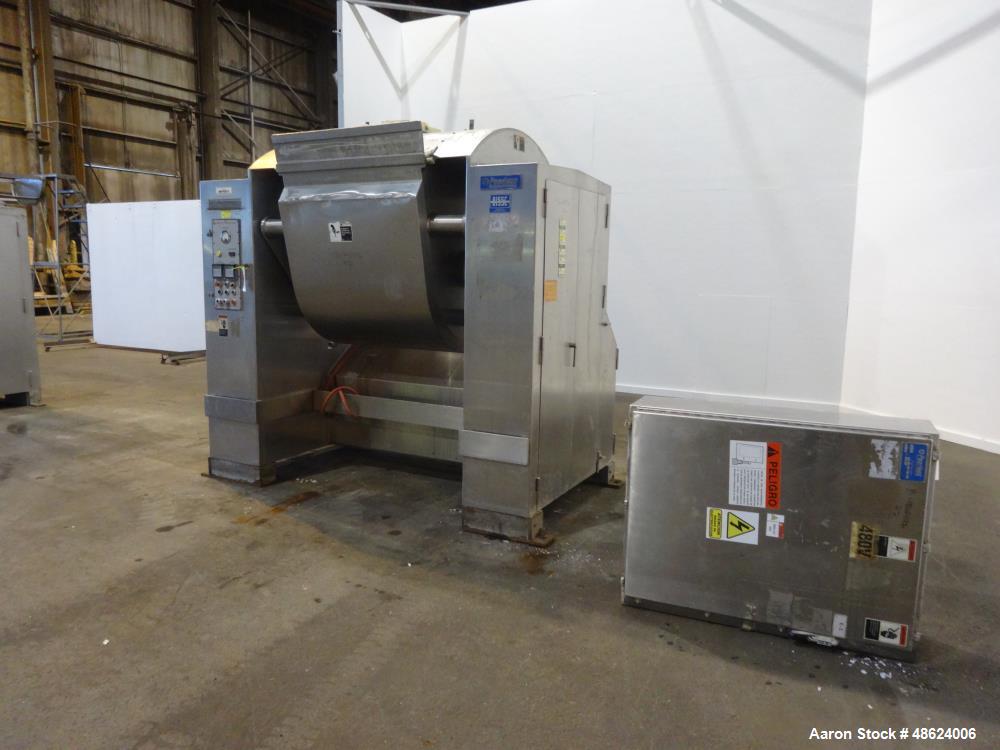 Used Peerless Single Sigma Arm Mixer, Model SD5HD, 304 Stainless Steel.