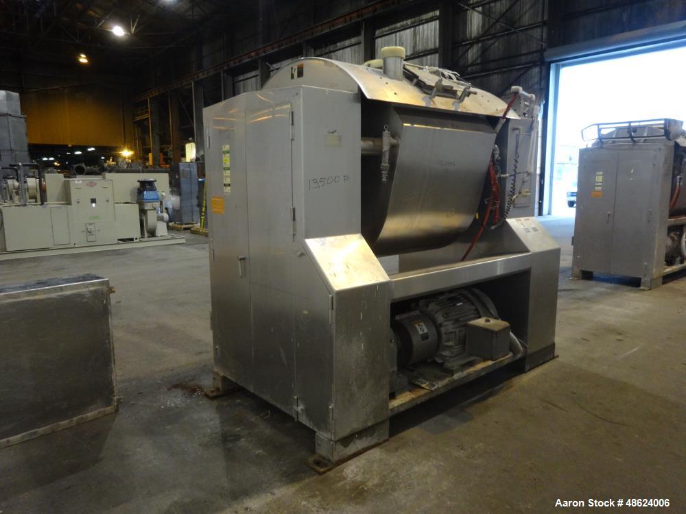 Used Peerless Single Sigma Arm Mixer, Model SD5HD, 304 Stainless Steel.