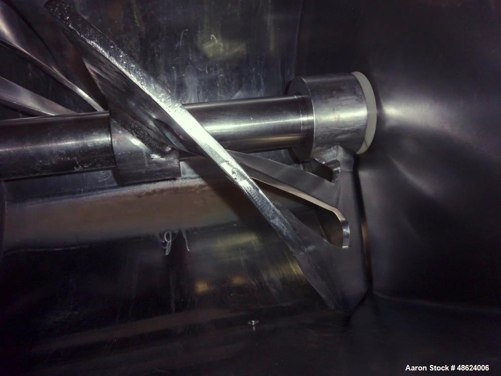 Used Peerless Single Sigma Arm Mixer, Model SD5HD, 304 Stainless Steel.