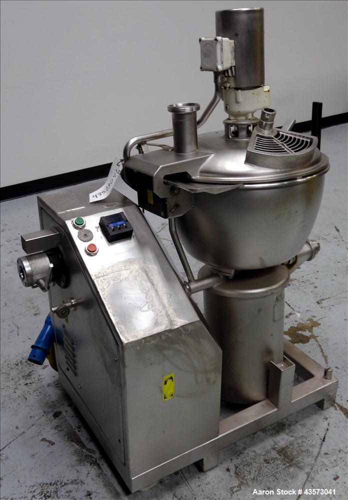 Used Stephan Model VCM44E-S Vertical Cutter/Mixer. Stainless steel, capacity 12