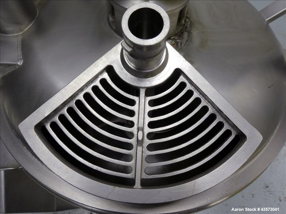 Used Stephan Model VCM44E-S Vertical Cutter/Mixer. Stainless steel, capacity 12