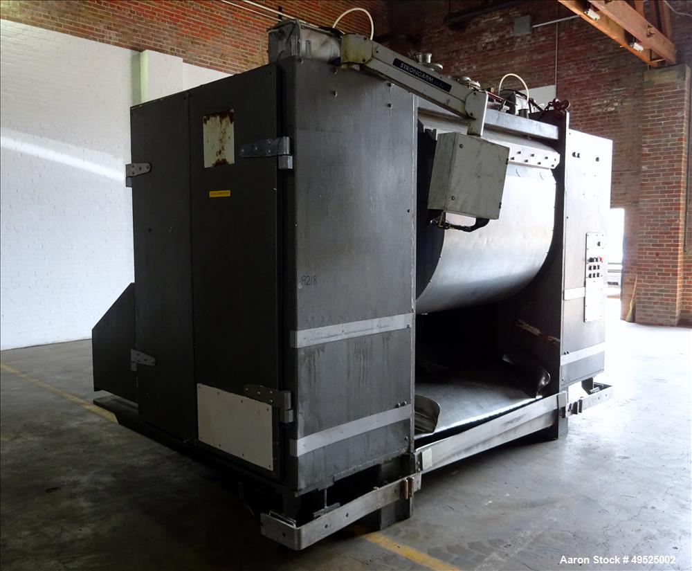 Used Vicars Single Arm Mixer, Approximate 2,200 Pound Capacity, Stainless Steel