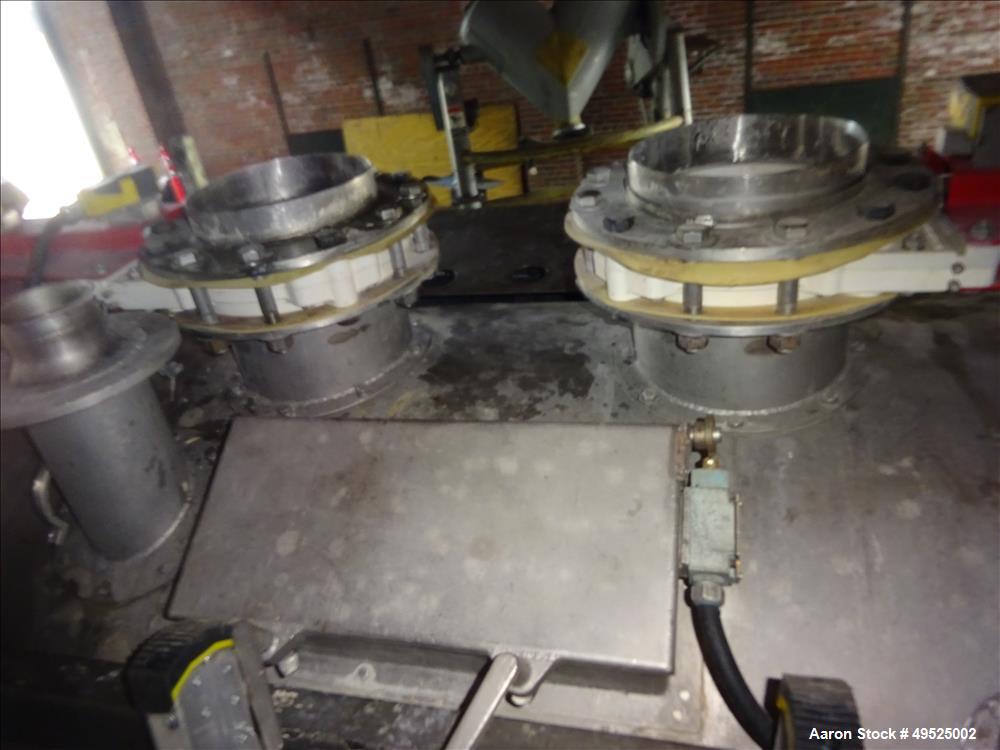 Used Vicars Single Arm Mixer, Approximate 2,200 Pound Capacity, Stainless Steel