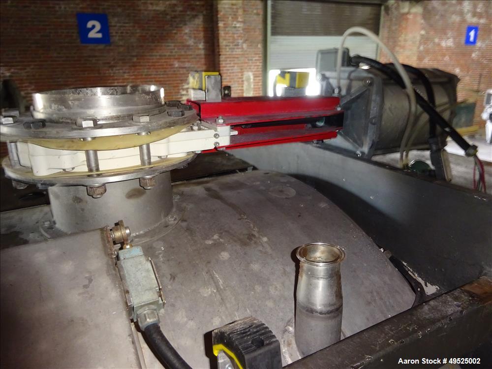 Used Vicars Single Arm Mixer, Approximate 2,200 Pound Capacity, Stainless Steel