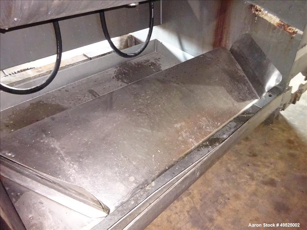 Used Vicars Single Arm Mixer, Approximate 2,200 Pound Capacity, Stainless Steel